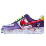 Nike Air Force 1 07 'Joker' Draakoniaasta Piiratud V&auml;ljaanne Rula Kingad Meeste Lilla Kollane Punane CW2288-111(tiim25-) 43