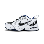 Nike Air Monarch 4 Amortisaatsioon Libisemisvastane Amortisaatsioon Libisemisvastane Madalad Paksud Tennised Unisex Must Valge 415445-102(Team60-) 44