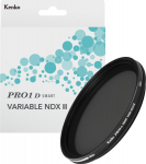 Kenko PRO1D Smart Variable ND NDX Mitteastmeline ja Tootes valmistatud 014462 Filter, II, 67mm, ND3-32, X-kujuline ebakorrap&auml;rasus, ND3-450 reguleerimine, Vee-
