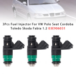 3 tk K&uuml;tusepihusti VW Polo Seat Cordoba Toledo Skoda Fabia 1.2 03E906031 jaoks