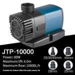 JTP2000-16000 Muutuva Sagedusega Veepump Vooluhulk Reguleeritav Vaikne Sukelpump Kalapaak Akvaarium Ringluspump JTP series