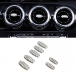 Mercedes Benz B-klass W247 2018-2020 B180 B200 B220 B250 kliimaseadme v&auml;ljalaskeava AC-ava kristallist viimistlusring teemantkleebis