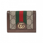 Gucci Ophidia Logoriba L&otilde;uend ja Nahast Rahakott Naiste Rahakott Eebenipruun 523155-96IWG-8745 Basic Set (Bag+Dust Bag)
