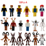 18tk/komplekt Kuum 99 &Ouml;&ouml;d Metsas Hirv Hunt 10cm Figuur Kaunistus Kollektsioon S&uuml;nnip&auml;ev Hirmutav P&uuml;hade J&otilde;ulukingid M&auml;nguasjad Lapsed