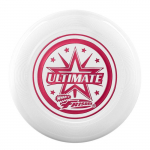 Treeningkettas Frisbee Ultimate 175 g v&otilde;istluseks - 1 pakk, Valge Punane punane