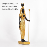 Muinas-Egiptus Farao Jumalanna Ornament Vaik K&auml;sit&ouml;&ouml; Suur Suurus Kollektsioon Suveniir Ramesses II Tutankhamun Kaunistus beige