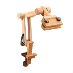 Adjustable Embroidery Hoop Stand, Easy to Use, Stable Accessory for DIY Projects 10cm x 50cm beige