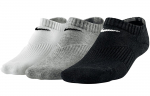 Nike pahkluusokid Unisex 3-pakk Valge/Hall/Must SX4721-967 S