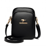 Kvaliteetne Nahast Elegantne Naiste Kestkott Rahakotid K&auml;ekotid Luksuslik Disainer &Otilde;la Crossbody Messenger Kotid Naiste Rahakott Sac must