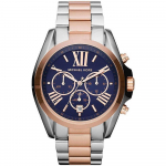 Michael Kors MK5606 Kuldse Tooni Bradshaw Kronograaf Naiste K&auml;ekell 42mm Heleroosa