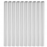 10tk Alumiiniumtoru &Otilde;mblusteta Toru Sirge Toru 8x6mm 3,9 tolli Pikkus Tarvik 6100‑0608‑0100