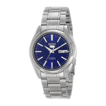 Renoveeritud Seiko 5 Automaatne 21 Juveeli SNKL43K1 SNKL43K Meeste K&auml;ekell sinine