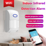 Tuya Smart WiFi PIR Infrapuna Liikumisandur Traadita Kodu Turvas&uuml;steem Lemmikloomadele ja Roomajatele Vastupidav Infrapuna Inimese Keha Andur