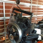 GPS-navigatsioonihoidik Risttala Royal Enfield Himalayan 2016-2020 jaoks Mootorrattatarvikud Nutitelefoni Hoidik must