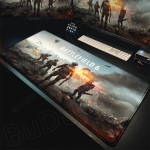 Uus lahe m&auml;ngutapeet Battlefield 6 Hiirematt Lauamatt Suur libisemiskindel libisemiskindel Klaviatuur Ergonoomiline Kontor Kummist PC Kodu Kohandatud 600x300x2mm gray
