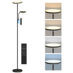LED-p&otilde;randalamp 42W, h&auml;mardatav 2700K-6500K, 4 v&auml;rvi pideva muutusega, 4 stseenirežiimi, kaugjuhtimispult ja puutejuhtimine 25 x 25 x 175 cm