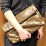 Luksuslik disainer &uuml;mbrik-k&auml;ekott naistele Moodne veisenahast &otilde;lakott-messenger 35X21X6cm kuld
