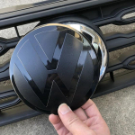 Auto esiv&otilde;re embleemi m&auml;rgikate Tagaluugi kleebis VW Polo GOLF 6 7 8 Passat B6 B7 B8 Variant CC Tiguan Atlas Jetta jaoks 2021-23 Polo must
