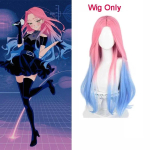 V&otilde;&otilde;ras Lava Mizi Cosplay Kost&uuml;&uuml;m Kleit Parukas Anime V&otilde;&otilde;ras Lava Cosplay Halloween Karnevali Peokost&uuml;&uuml;m Naistele XXXL&Alien Stage pink