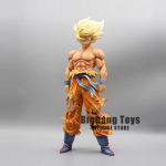 28cm Dragon Ball Z Kuju Goku Anime Kujud Esimene Super Saiyan Gk Verem&auml;&auml;rimine Gokou PVC Mudel M&auml;nguasjad Nukk Kogutav Kingitused With Box