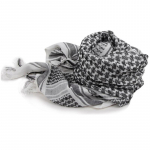 Airsoft Military Thicken moslemi hijabi multifunktsionaalne taktikaline sall Araabia keffiyeh sallid valge