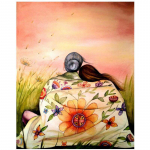 Teemantmaaling maastik Teemanttikandid Armastaja ristpistes t&auml;ispistes kivimosaiik kodukaunistus 20X30CM