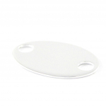 Les Tr&eacute;sors De Lily [H8234] - h&otilde;bedane ripats  Medal  - 24x16 mm h&otilde;be