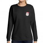 ULTRABASIC &ndash; Femme Imprime Graphique dressipluus Idees Cadeaux Noel Petit Pere Noel S l&auml;bipaistev must v&auml;rv