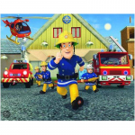Teemanttikandid Fireman Teemantmaal Ristpistes Rhinestones Kodukaunistus 20X30CM