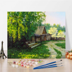 DIY v&auml;rvid numbrite j&auml;rgi &otilde;limaali komplekt L&otilde;uend DIY &otilde;limaal numbrite j&auml;rgi Seinakunsti kaunistused kodukinki kunstiks ja hobideks 40x50cm no frame