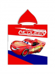 Disney Cars Kapuutsiga vannipont&scaron;o 55x110 punane