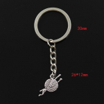 Moodne 30 mm v&otilde;tmehoidja metallist v&otilde;tmehoidja v&otilde;tmehoidja ehted antiikv&auml;rvitud l&otilde;ngast pall, heegeldatud 26x12 mm ripats h&otilde;be