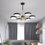 P&otilde;hjamaade minimalistlik koduvalgusti S&ouml;&ouml;gitoa lamp Elutoa lamp Loov isikup&auml;ra Magamistoa Lamp Valgus Luksuslamp 6 heads must