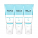 Medi Flower Clear Whip puhastusvaht AHA PHA BHA 120ml*3tk Hyaluronic Acid 120ml*3Pcs