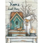 Teemantmaaliteksti maastik t&auml;is&uuml;mmargune teemanttikandiga k&ouml;&ouml;k 5D meisterdamise mosaiigist helmestega sisekujundus koduks Full Round 20x25CM