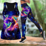 Magpie Print joogariietus naistele Moodne 3D Prinditud Treening Retuusid Fitness Sport K&otilde;rge v&ouml;&ouml;kohaga vabaaja joogap&uuml;ksid 7XL