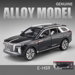 1/24 HONGQI E-HS9 linnamaasturi sulamist uue energiaga automudel survevalu metallist m&auml;nguasjas&otilde;idukid automudeli simulatsioon heli ja valguse laste kingitused 1/24-size: 21.5*9*7.3cm