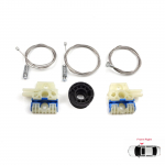 BWR5055 Akna regulaatori remondikomplekt Eesmine Parem VW Golf MK6 A6 5K 5K1 AJ5 Variant 2008-20014 5-ukseline 5K0837462