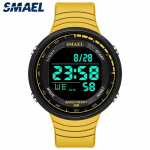 SMAEL meeste k&auml;ekellad digitaalsed 50M veekindlad spordik&auml;ekellad stopper &auml;ratuskell meeste auto kuup&auml;ev 1925 s&otilde;jav&auml;eline digitaalkell NO Package kuld