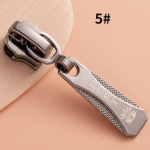 5 TK 3#/5#/8# metallist t&otilde;mblukuga liugurid vaigu/metalli/nailoni t&otilde;mblukkude jaoks, r&otilde;ivaste asendust&otilde;mblukuga liugurid, meisterdage &otilde;mblustarbed 5-5.5mm