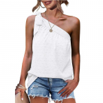 Varrukateta kaldus &otilde;lariided Naistele &scaron;ifoonist vestid Sweet Bow Mood vabaaja lahtised 2023 suve Blusas riided 25192 S orion i v&auml;rv