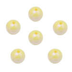 Akr&uuml;&uuml;lhelmed V&auml;rvilised &uuml;mmargused helmed meisterdamiseks kaelakee k&auml;ev&otilde;ru k&otilde;rvar&otilde;nga ehete valmistamiseks 4pcs roheline