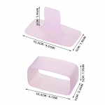 Ristk&uuml;likukujuline sushi pressimiskarp Mitmekihiline sushit&ouml;&ouml;riist DIY kandiline sushikoogi t&uuml;&uuml;p riisipall lusikaga One Size roosa
