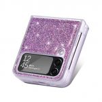 P&otilde;rutuskindel Bling &uuml;mbris Samsung Galaxy Z Flip4 Flip 3 5g Flip3 Flip 4 libisemiskindel mobiiltelefoni kate Samsung Z Flip4 jaoks for Samsung Z Flip 3