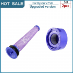 Dyson V8 V7 jaoks HEPA filter Varuosad Robottolmuimeja Eesmine ja Tagumine Pestav Filter Asendus Puhastusseadme Tarvikud