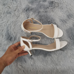 Naiste Sandaalid Suvised Seksikad 5 cm Peep Toes Madalad kontsad pahkluu rihm Sandaalid lakknahast k&otilde;rged kontsad peokleit Punased pulmakingad 39