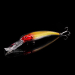 28g 16,5cm Minnow kalap&uuml;&uuml;gi landid Jaapani s&uuml;gavujumine merevees k&otilde;va s&ouml;&ouml;t 3D silmadega plastikust v&auml;ndaga s&ouml;&ouml;t Swimbait uppuv voobler