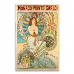 Kohandatud Alphonse Mucha plakati l&otilde;uendiplakat 30X45cm,40X60cm kunst kodukaunistamise riidest riidest seinaplakati print siidkangast ilma raamita 21*30cm