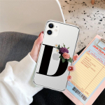 Kohandatud esialgne kirja&uuml;mbris iPhone'i 13 11 12 Pro Max 12 13 Mini X XR XS Max 8 7 Plus Flowers Girl jaoks, pehme tagakaas iPhone XR