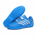 Laste ja noorukite suured l&ouml;&ouml;ke neelavad libisemiskindlad kulumiskindlad takjakindel l&uuml;hikeste k&uuml;&uuml;ntega v&auml;lisjalgpallijalatsid Treeningjalatsid 28 taevasinine v&auml;rv